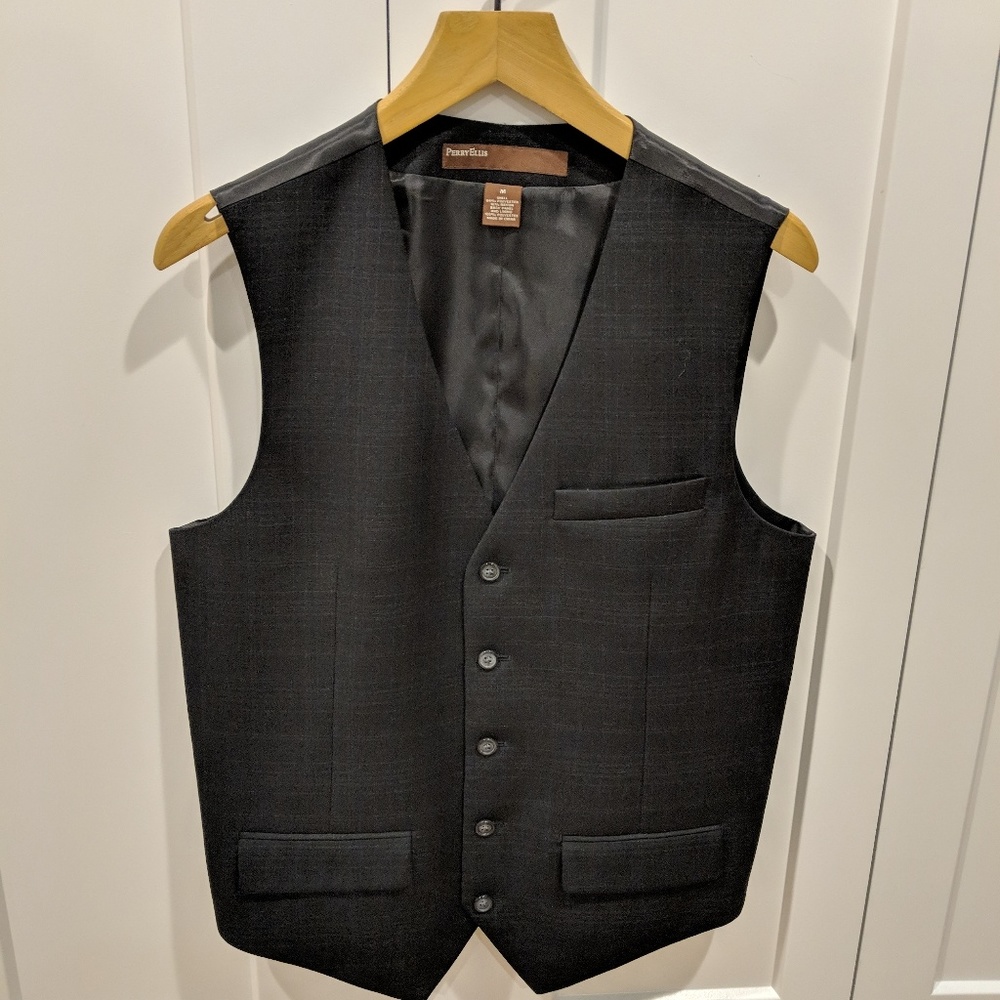 Perry Ellis Formal Vest - size M